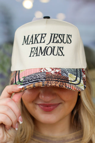 Make Jesus Famous Trucker Hat