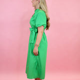 Can I Get a Yes Midi Dress