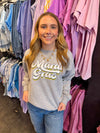 Retro Mardi Gras Sweatshirt