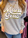 Retro Mardi Gras Sweatshirt