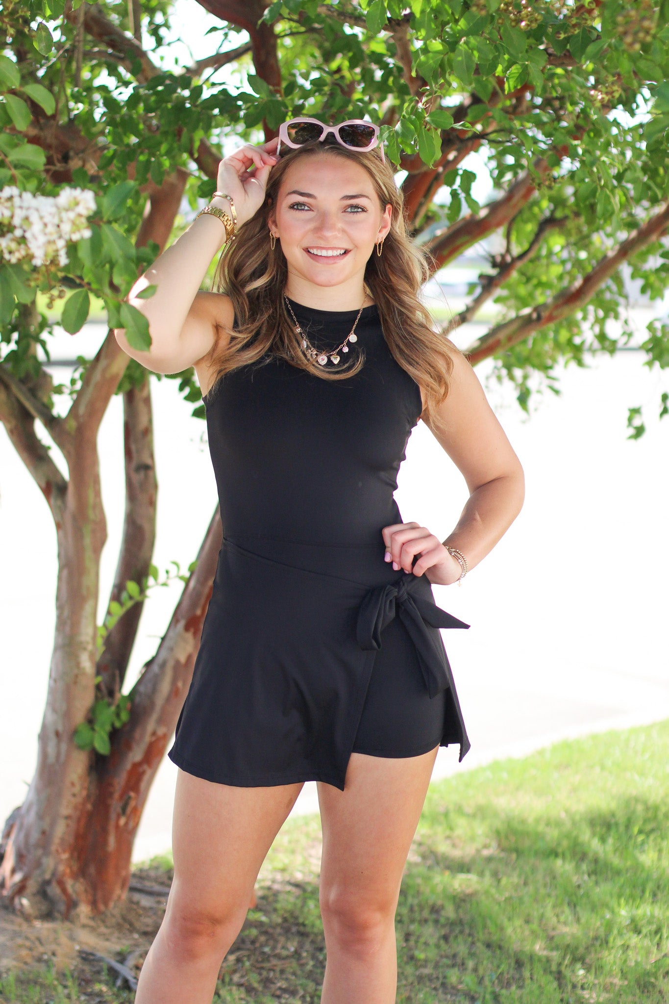 Tie Front Tennis Dress