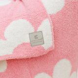 Cuddle Time Blanket-Pink Flower