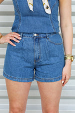 Slaying in Denim Shorts