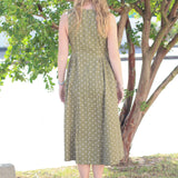 Polka Dot Department Midi Dress
