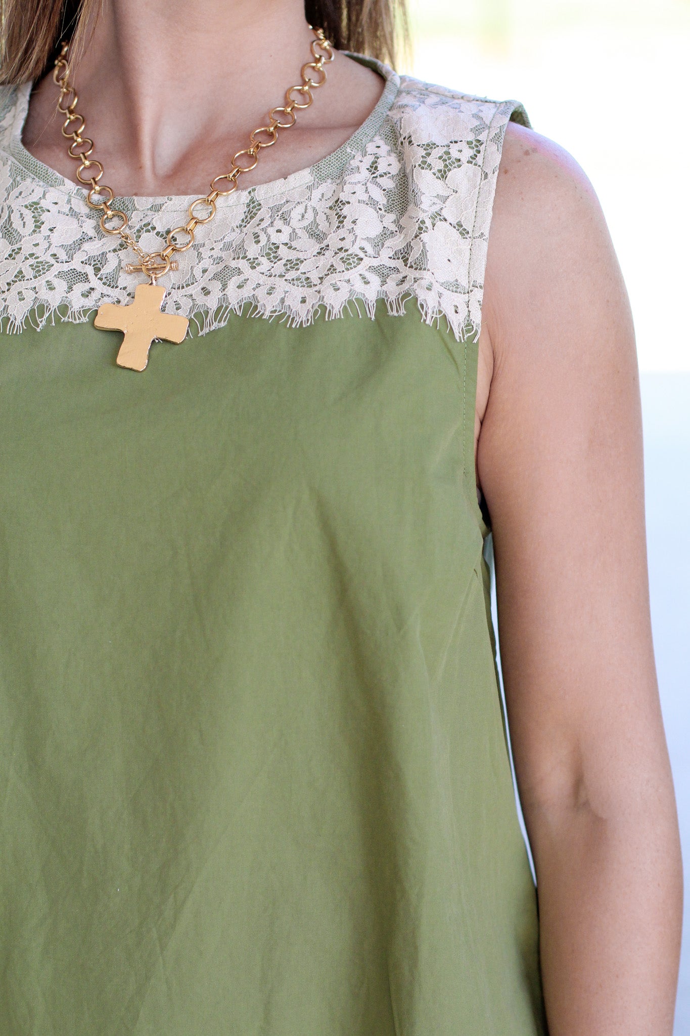 The Lace Detail Dress