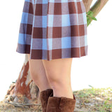 It's Giving Plaid Sweater Skirt
