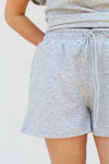 Trendy Tina Shorts-Heather Grey