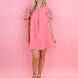 Bright Floral Day Dress
