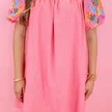 Bright Floral Day Dress