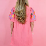 Bright Floral Day Dress