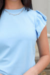 Love the Ruffle Sleeve Top
