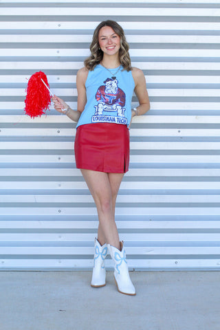 Tech Sequin Game Day Tank