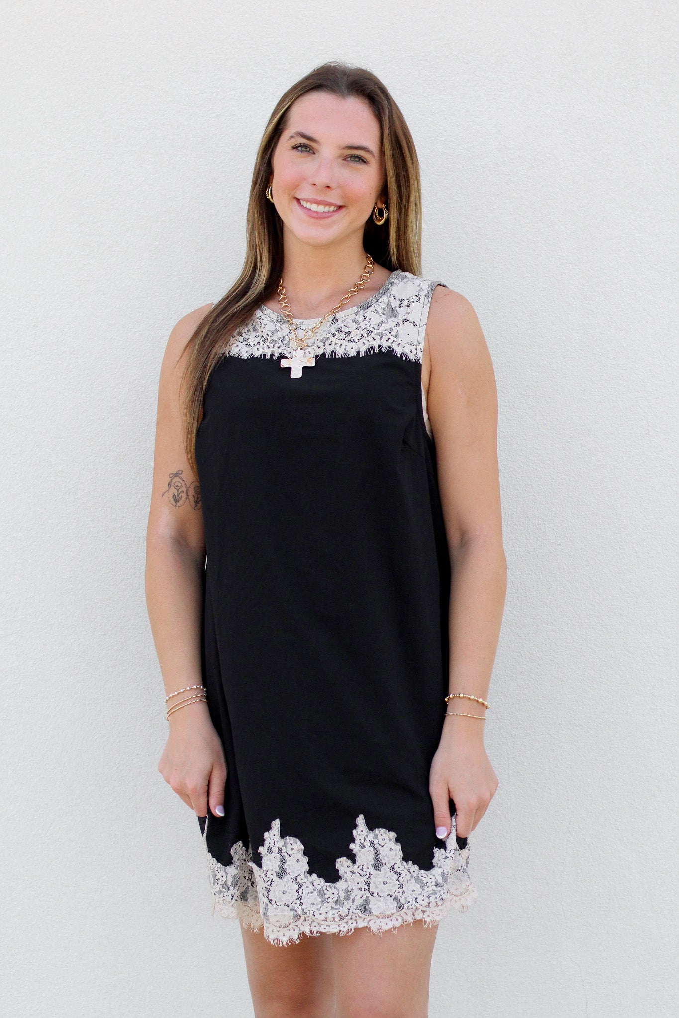 The Lace Detail Dress