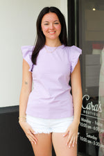 Love the Ruffle Sleeve Top