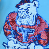 Tech Sequin Game Day Tank