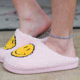 Tween Happy Face Slippers