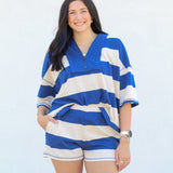 Color Block Collar Set