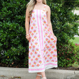 Mod Floral Maxi Dress
