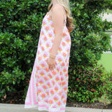 Mod Floral Maxi Dress