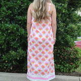 Mod Floral Maxi Dress