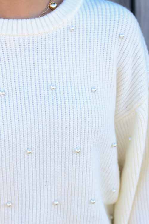 Oh So Pretty Pearl Sweater