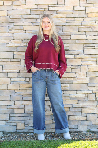 Stitch Detail Sweater
