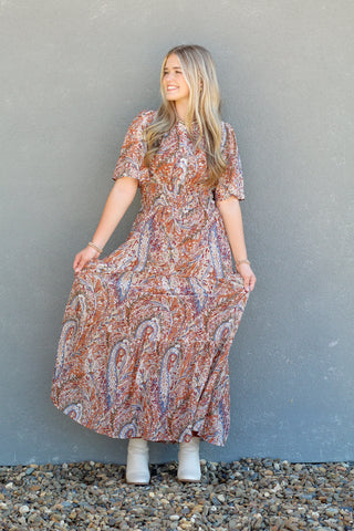 In Love With this Paisley Maxi