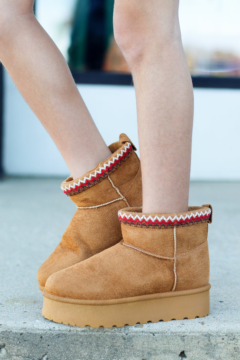 Tween Solid-19K Booties