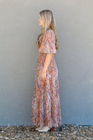 In Love With this Paisley Maxi