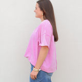 Oversized Acid Wash Top