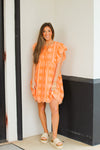 Fiesta Fun Dress-Orange