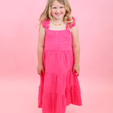 Cutest Ruffle Linen Dress