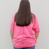Oversized Acid Wash Top