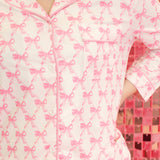 Ribbon  Bows PJ Set