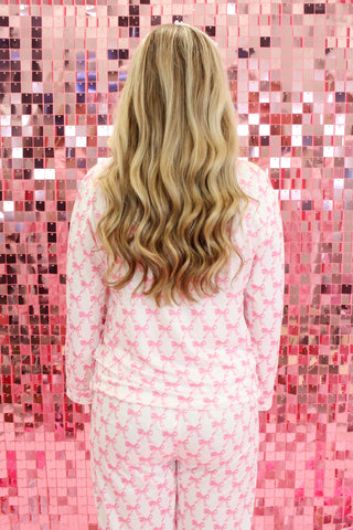 Ribbon  Bows PJ Set