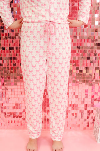 Ribbon  Bows PJ Set