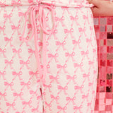 Ribbon  Bows PJ Set