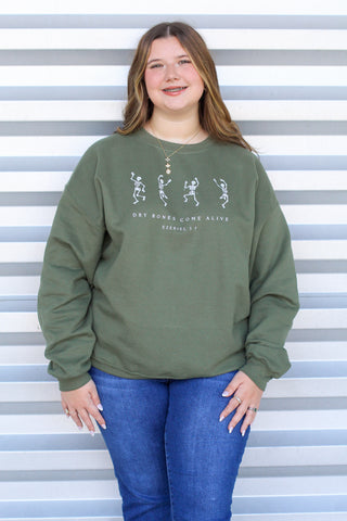 dry bones come alive sweatshirt
