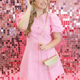 The Presley Puff Sleeve Dress