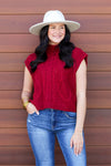 Fall Girl Sweater-Maroon