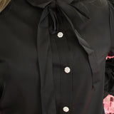Tie Neck Dressy Top