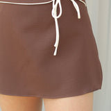 On Trend Trim Skort
