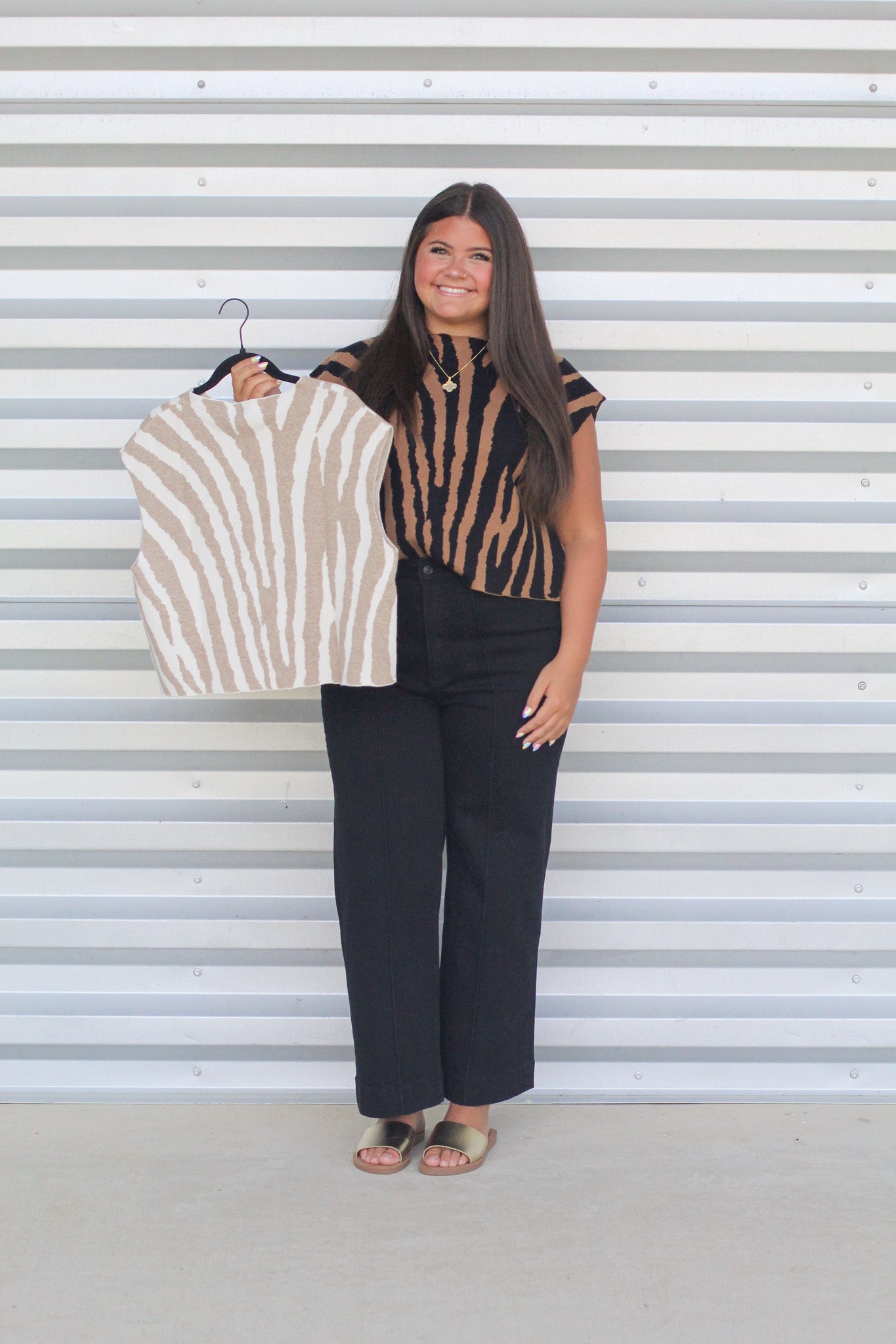 Trending Tiger Stripe Sweater