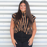 Trending Tiger Stripe Sweater