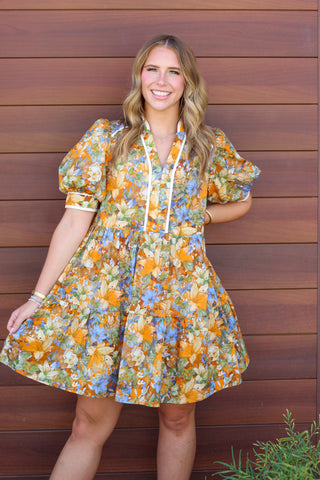 Fall Time Vibes Dress