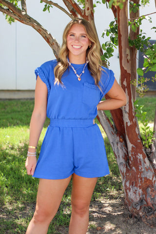 Braided Pocket Romper