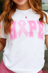 Awareness Hope Tee-White