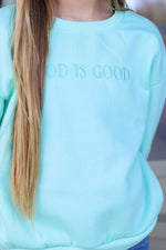 Tiny God is Good Sweatshirt