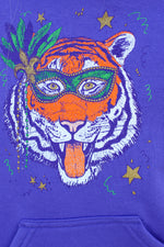 Mr. P's Tween Mardi Gras Tiger Hoodie