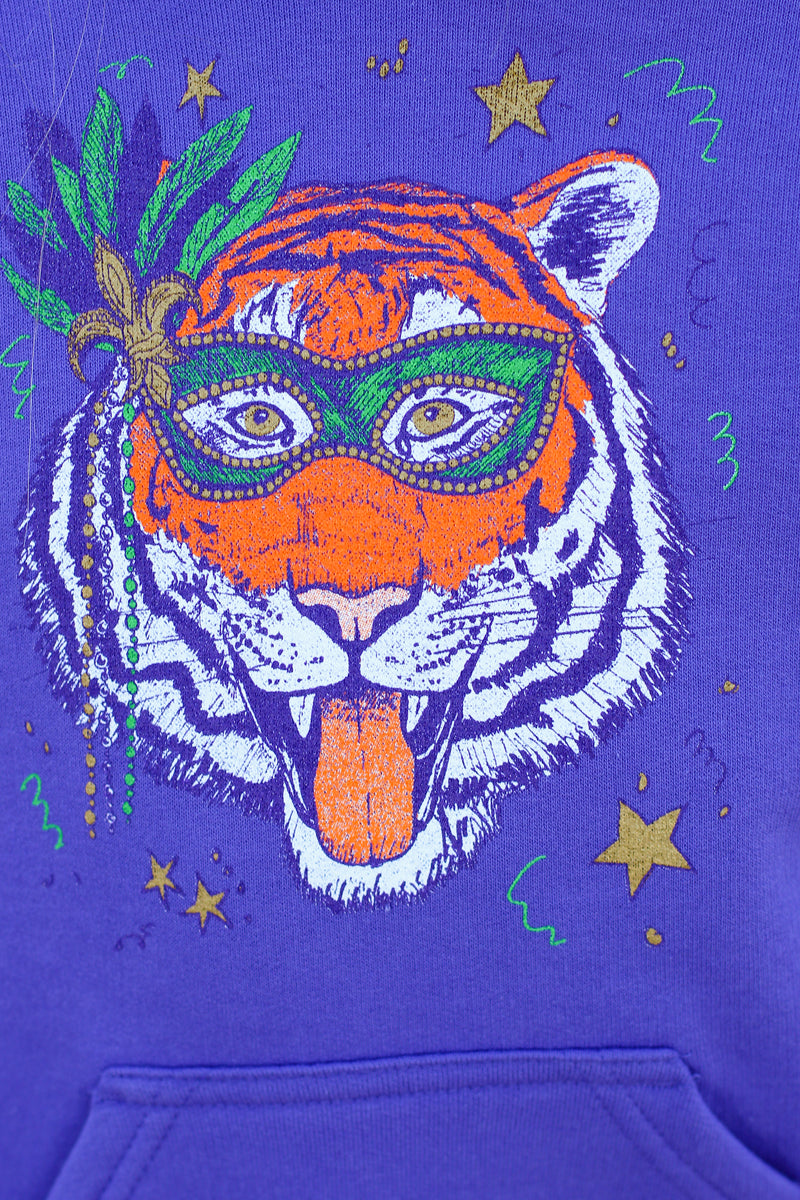 Mr. P's Tween Mardi Gras Tiger Hoodie